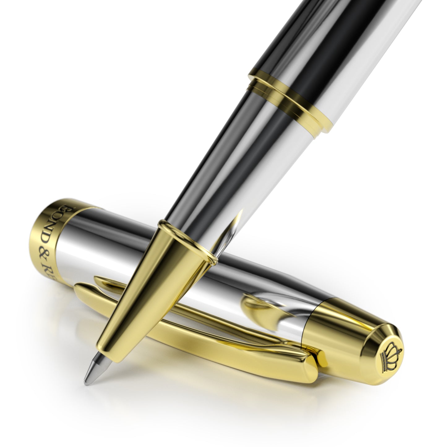Bond & Regent Rollerball Pen [Silver Chrome]