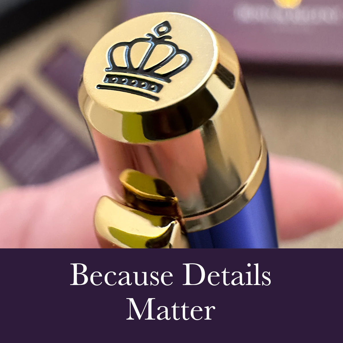 Bond & Regent Rollerball Pen [Royal Blue]
