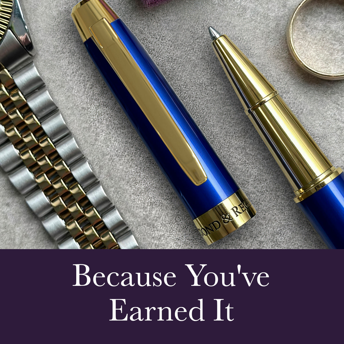 Bond & Regent Rollerball Pen [Royal Blue]